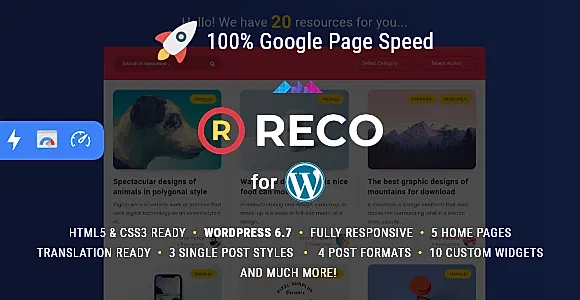 Reco WordPress Theme