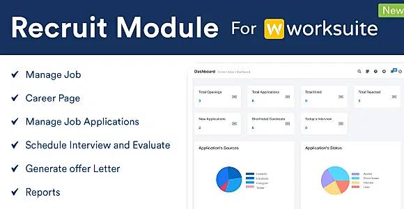 Recruit Module For Worksuite CRM