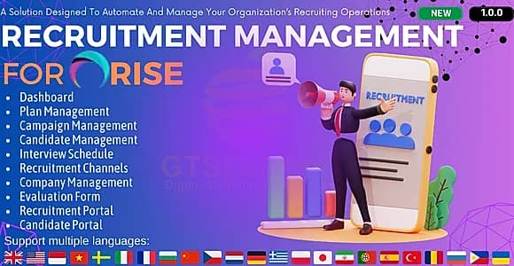 Recruitment Management plugin for RISE CRM