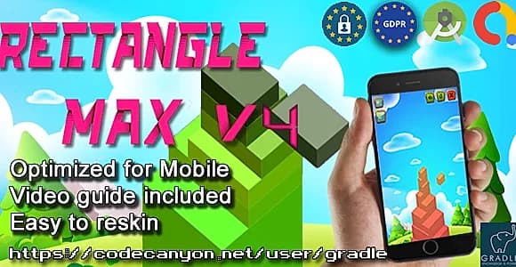 Rectangle Max (Admob + GDPR + Android Studio)