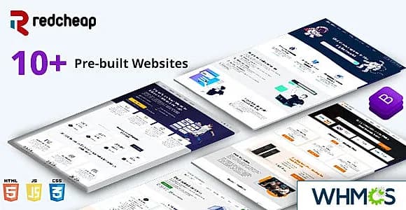 RedCheap WHMCS & HTML Hosting Templates