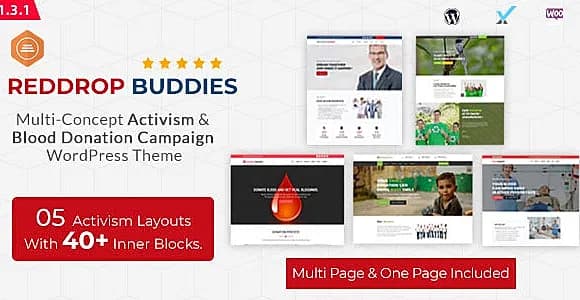 Reddrop Buddies WordPress Theme