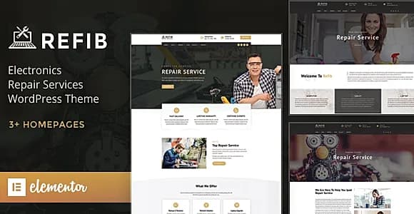 Refib Tidytheme WordPress Theme
