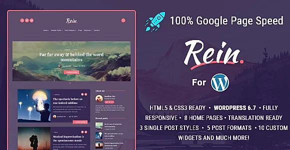 Rein WordPress Theme