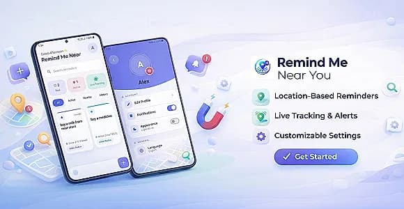 RemindMe | Flutter Location Tracker App With TTS