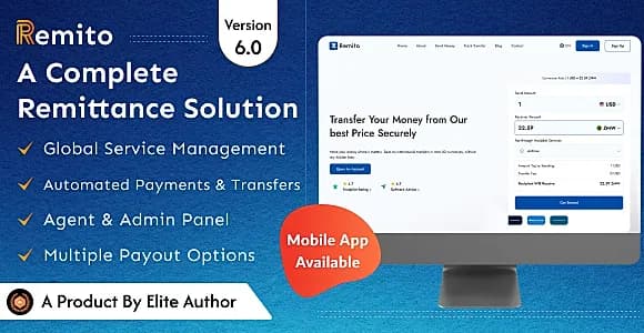 Remito - A Complete Remittance  Solution