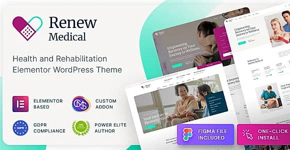 Renew Medical WordPress Theme