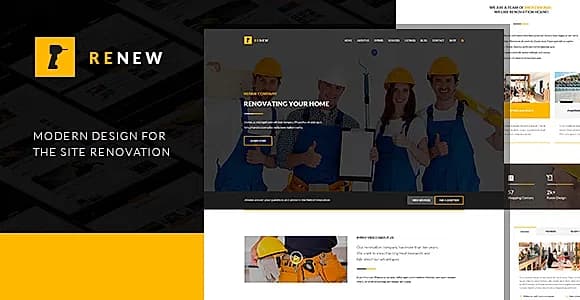 Renew WordPress Theme