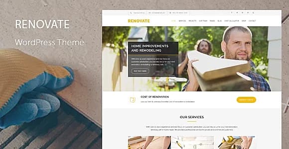 Renovate WordPress Theme