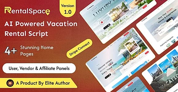 RentalSpace - Vacation Rental Script