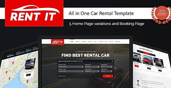 RentIt WordPress Theme