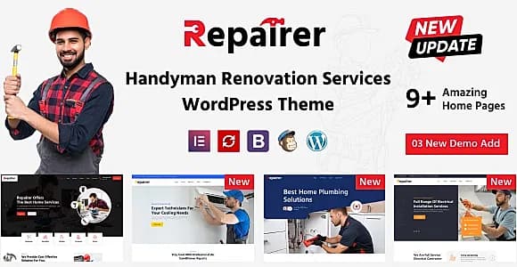 repairer WordPress Theme