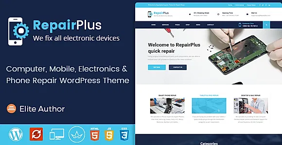 Repairplus WordPress Theme