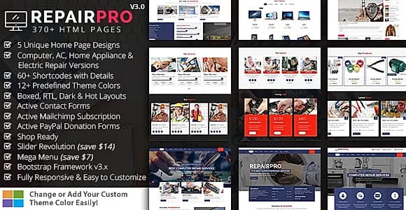 Repairpro WP WordPress Theme