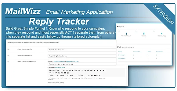Reply Tracker for MailWizz EMA