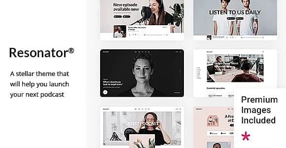 Resonator WordPress Theme