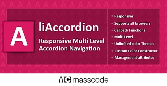 Responsive Multi Level Accordion - liAccordion
