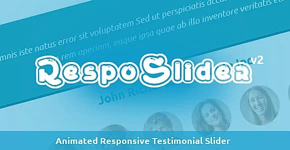 RespoSlider - Responsive Testimonial Slider