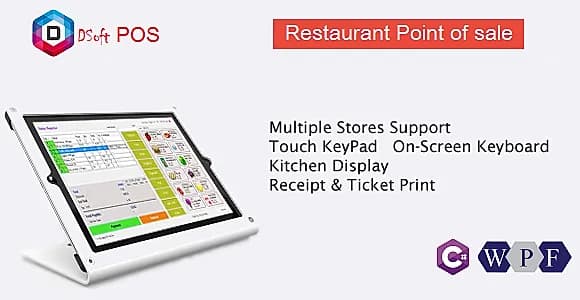 Rest POS - Restaurant Point of Sale WPF Application
