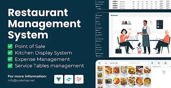 Restaurant POS - Restaurant management system with kitchen display