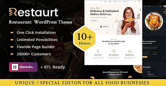Restaurt WordPress Theme