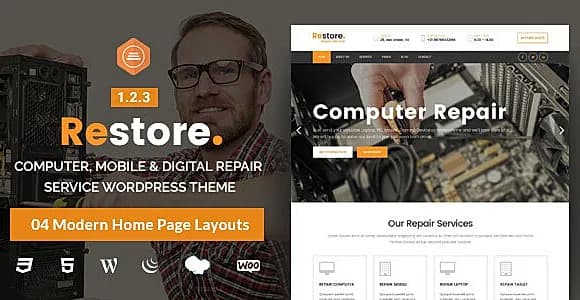 Restore WordPress Theme