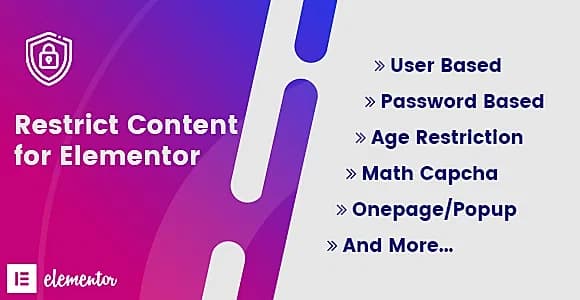 Restrict Content for Elementor Pro WordPress Plugin