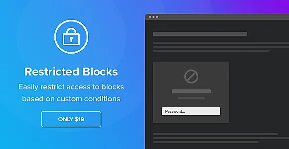 Restricted Blocks Pro WordPress Plugin