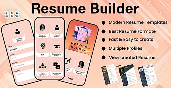 Resume Builder - CV Maker - Professional Resume - Biodata and CV Maker for Job - CV Engineer