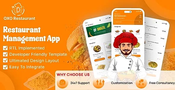 ResX - Restaurant management system - Android, IOS