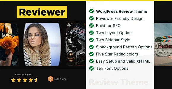 Reviewer WordPress Theme