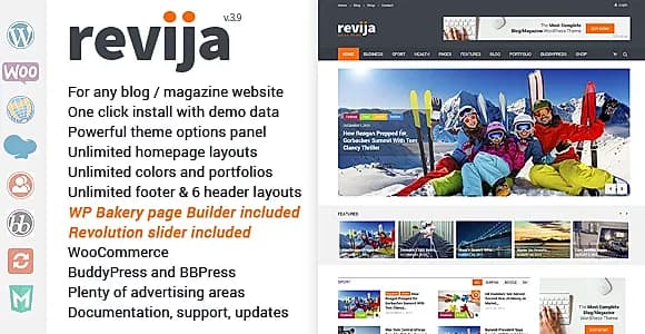Revija WordPress Theme