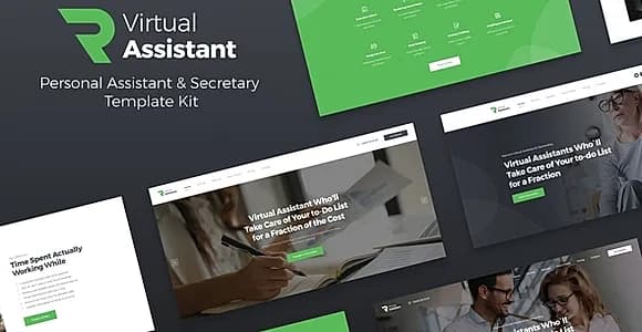 Revirta - Virtual Assistant Business Elementor Template Kit