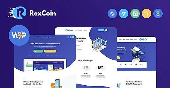 RexCoin WordPress Theme