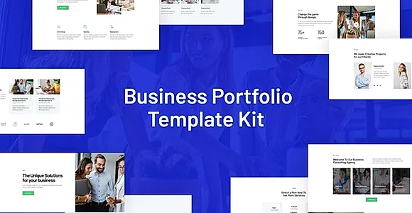 Rhodos - Business Portfolio Elementor Blocks & Template Kit