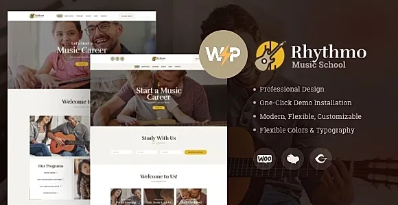 Rhythmo WordPress Theme