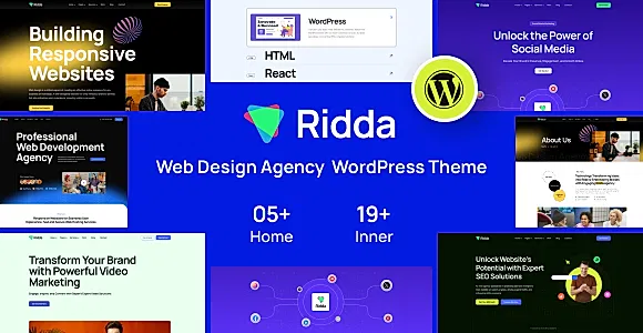 Ridda WordPress Theme