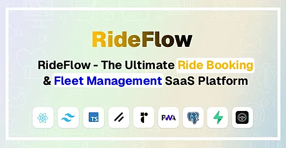RideFlow - The Ultimate Ride Booking & Fleet Management SaaS Platform