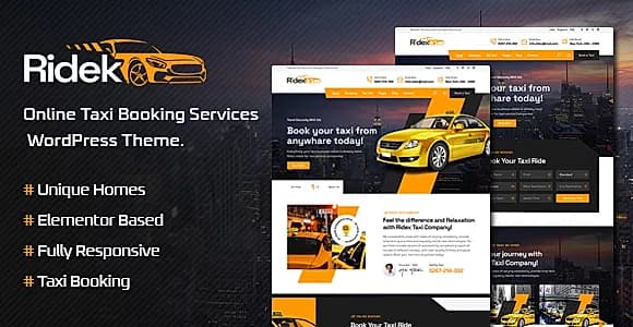 Ridek WordPress Theme