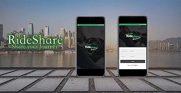 RideShare Car Pooling App