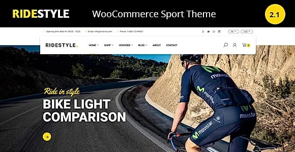 RideStyle WordPress Theme