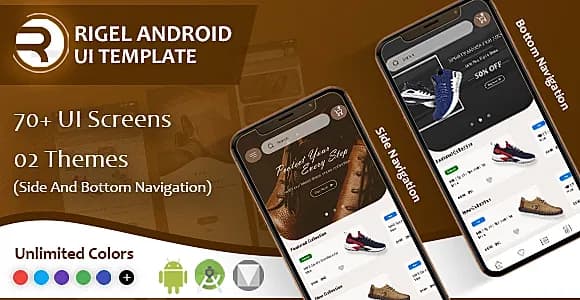 Rigel - Native Android Ecommerce UI Template