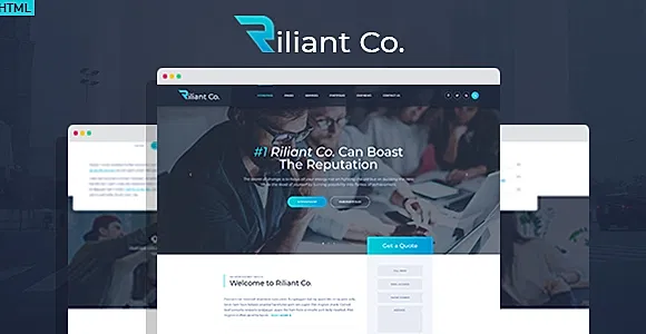 Riliant - Corporate Agency HTML Template