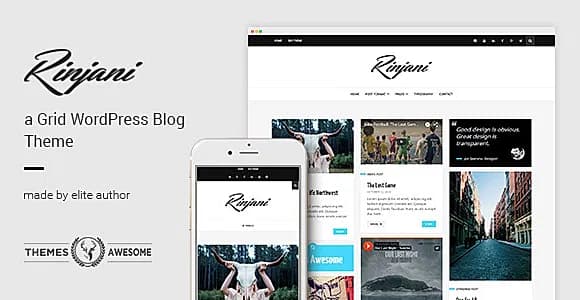 Rinjani WordPress Theme