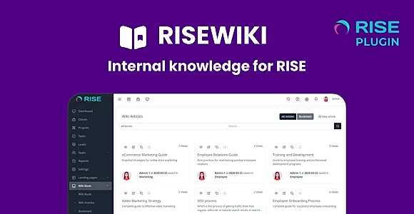 RiseWiki - Internal knowledge for RISE