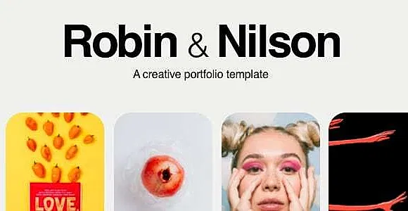 Robin and Nilson - a creative portfolio template