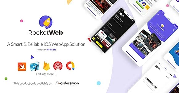 RocketWeb | Configurable iOS WebView App Template