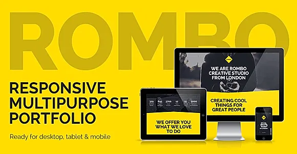 Rombo - Responsive Multipurpose Portfolio Muse Template