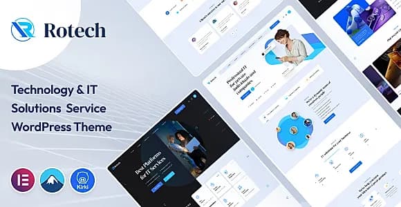 Rotech WordPress Theme