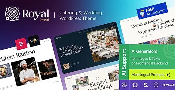 Royal Event WordPress Theme